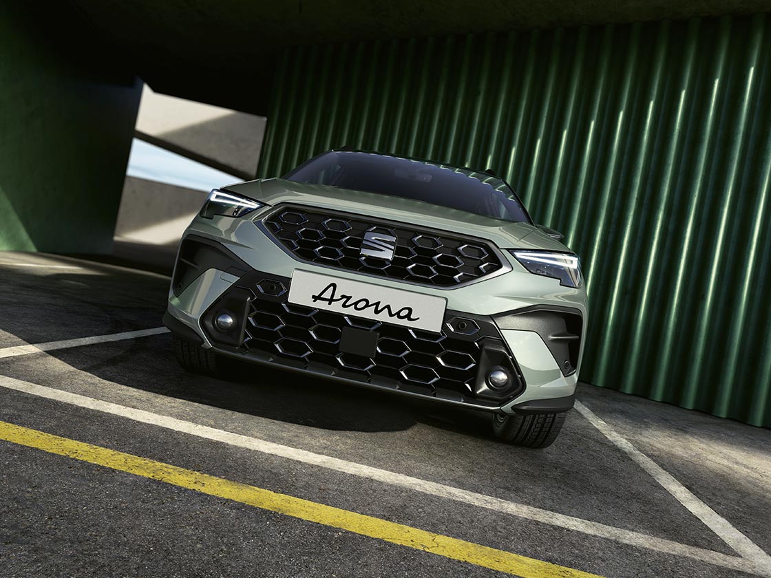 SEAT Arona con un frente que deslumbra 