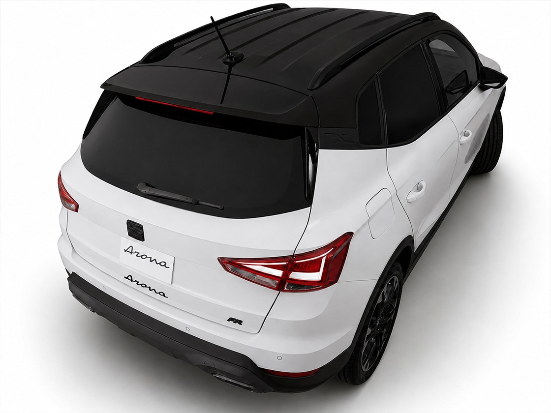 SEAT Arona 25 Aniversario con Lettering y logos de modelos en negro