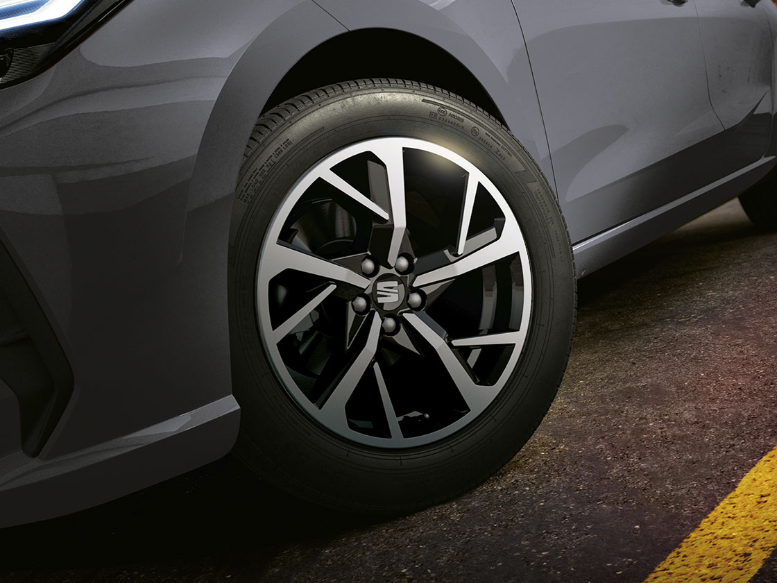SEAT Ibiza FR 1.0L Rin de 17'' Dynamic de aluminio maquinado