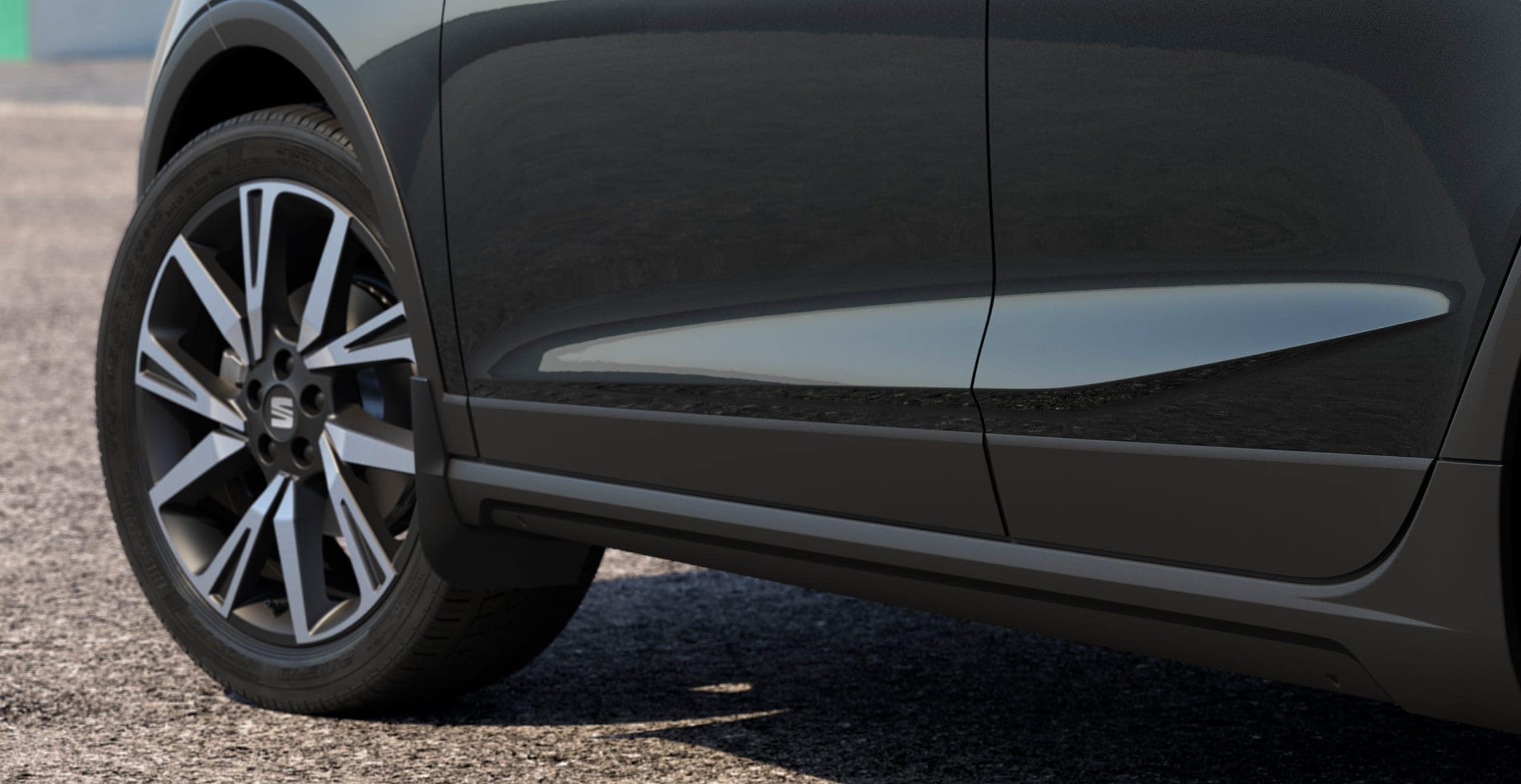 SEAT Arona equipado con guardabarros