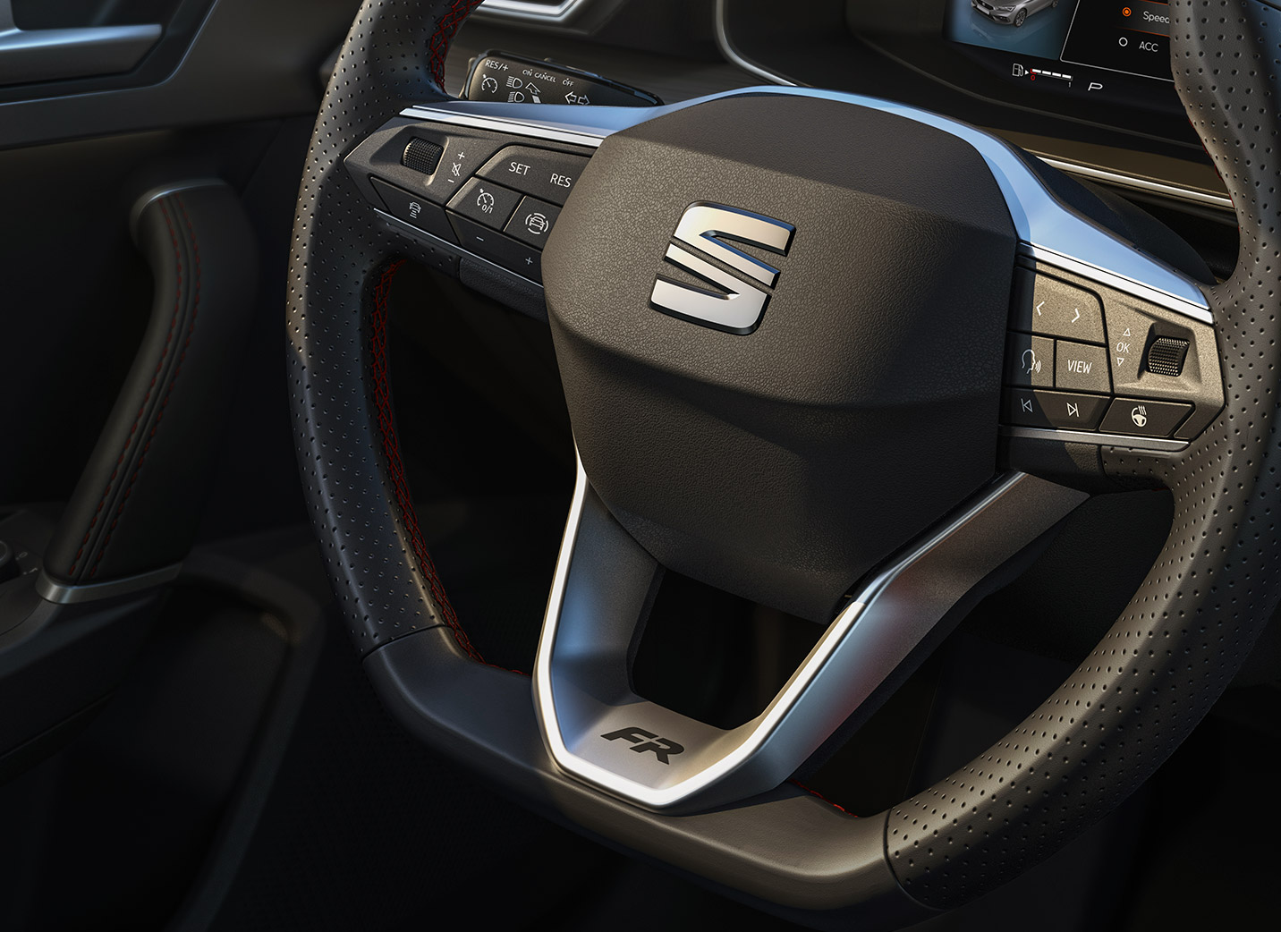 Nuevo SEAT León con multifunción con control por voz