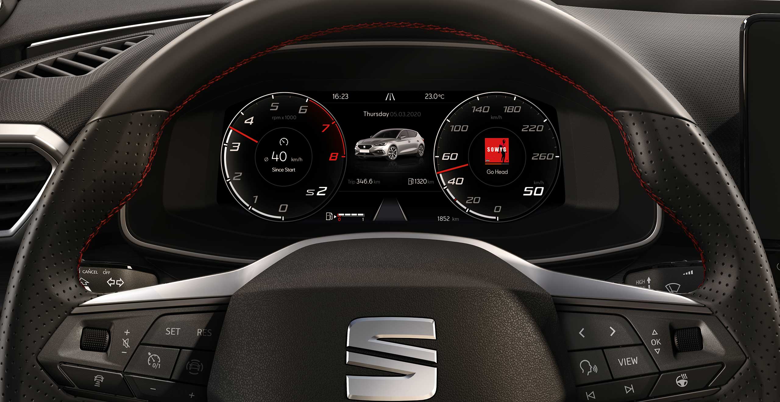 New SEAT Leon digital cockpit