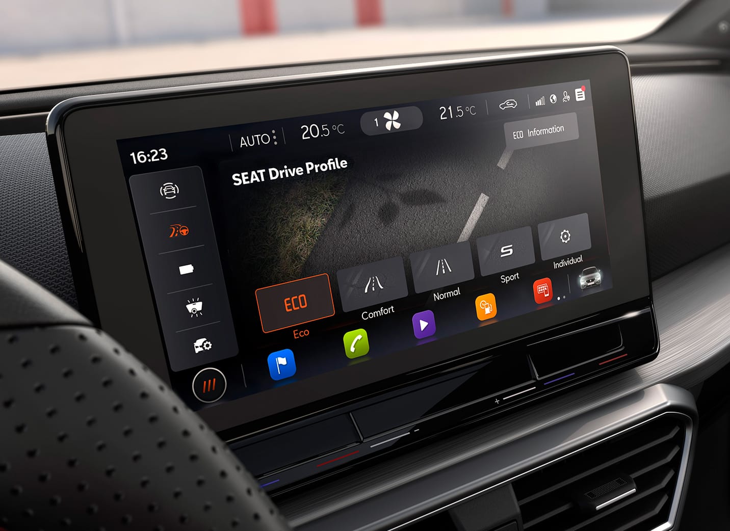 Nuevo SEAT León con Perfiles de manejo