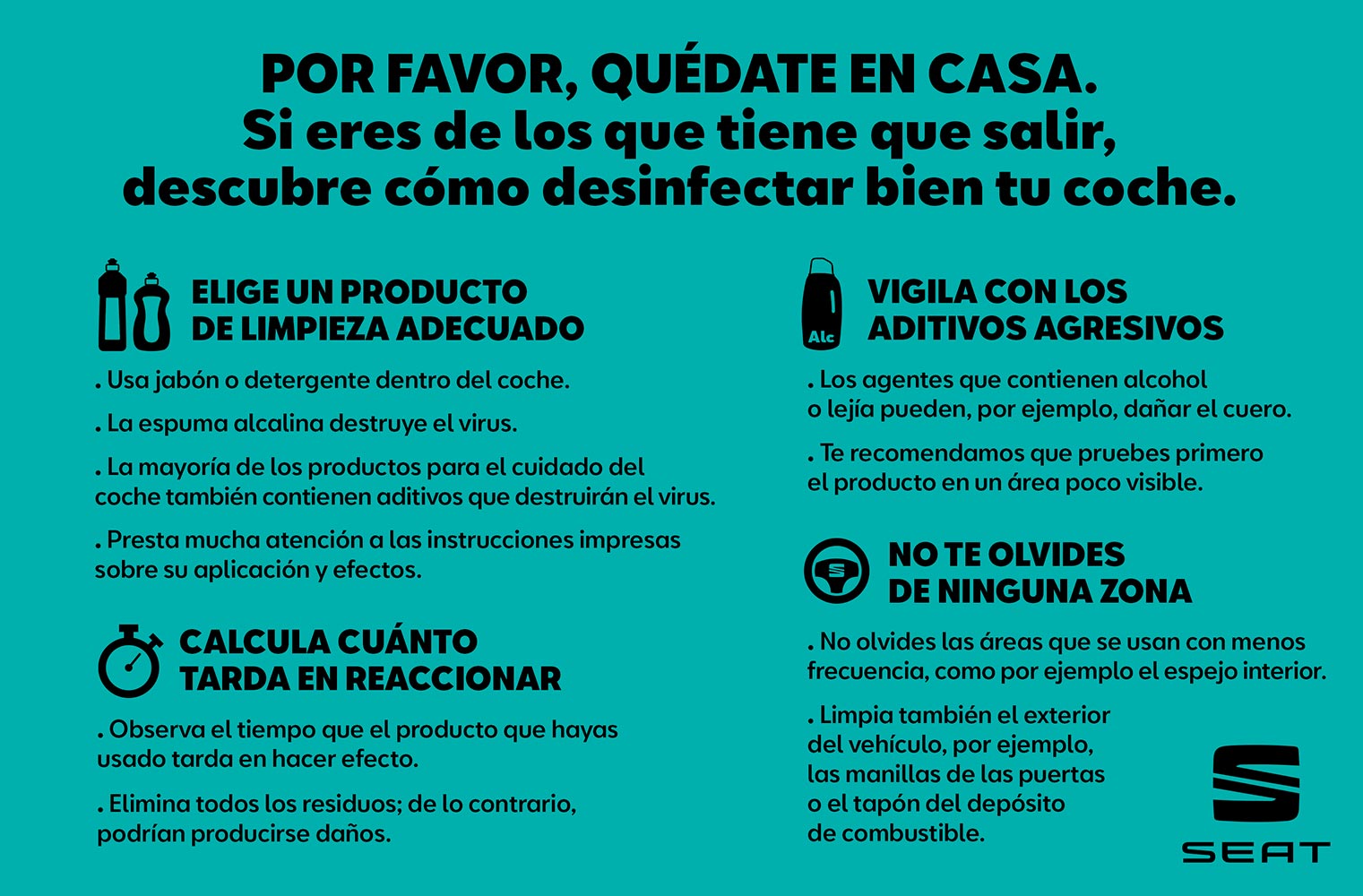 Consejos para preparar el auto después del confinamiento