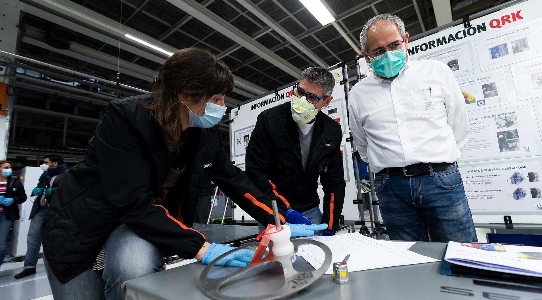 15 ingenieros se encargaron de hacer realidad el prototipo de respirador de Protofy.XYZ usando materiales de los automóviles.