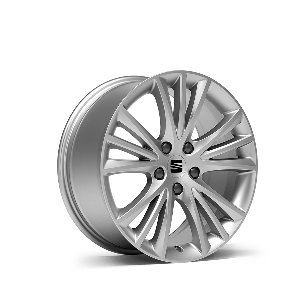 SEAT León Style con rin 17” de aluminio con birlos antirrobo