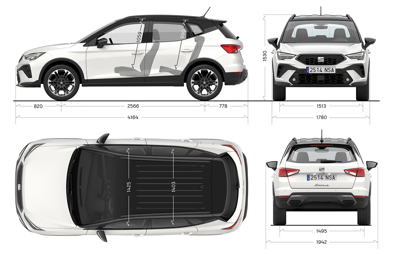 Dimensiones SEAT Arona