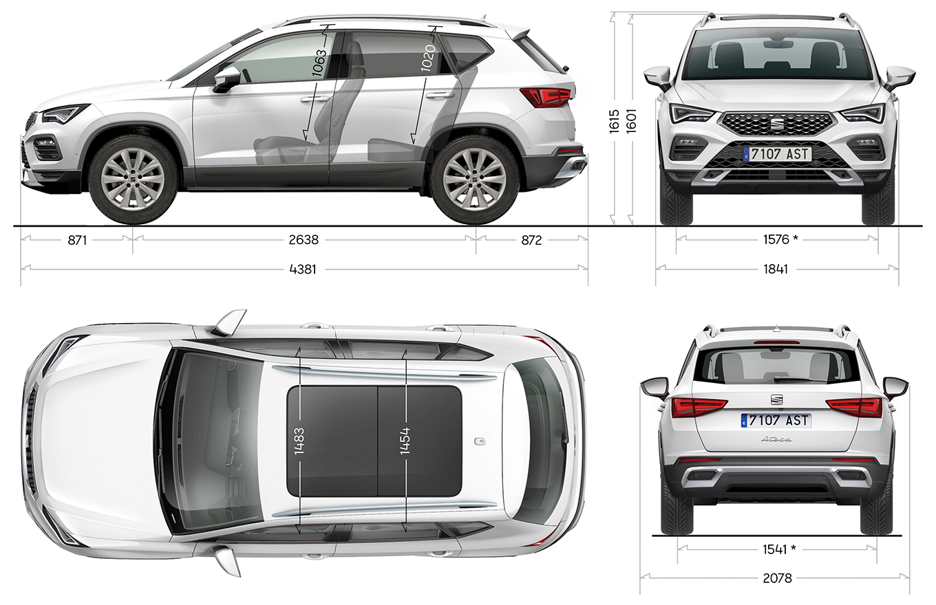 Dimensiones SEAT Arona