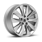 Rin 17” de aluminio con birlos antirrobo